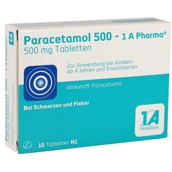 PARACETAMOL 500-1A Pharma Tabletten