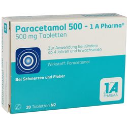 PARACETAMOL 500-1A Pharma Tabletten