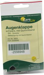 AUGENKLAPPE mit Gummiband schwarz