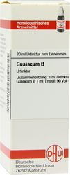 GUAIACUM Urtinktur D 1