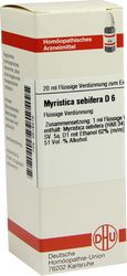 MYRISTICA SEBIFERA D 6 Dilution
