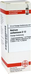 NATRIUM CARBONICUM D 12 Dilution