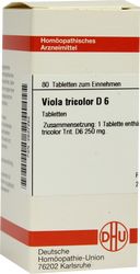 VIOLA TRICOLOR D 6 Tabletten