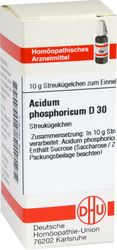 ACIDUM PHOSPHORICUM D 30 Globuli
