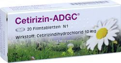 CETIRIZIN ADGC Filmtabletten