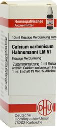CALCIUM CARBONICUM Hahnemanni LM VI Dilution
