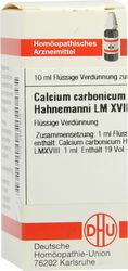 CALCIUM CARBONICUM Hahnemanni LM XVIII Dilution