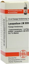 LYCOPODIUM LM XVIII Dilution