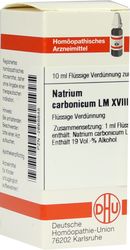 NATRIUM CARBONICUM LM XVIII Dilution