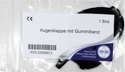 AUGENKLAPPE mit Gummiband