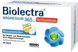 BIOLECTRA Magnesium 365 mg fortissimum Orange