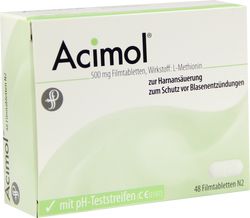 ACIMOL mit pH Teststreifen Filmtabletten