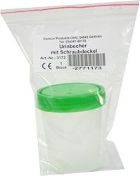 URINBECHER mit Schraubdeckel