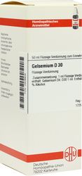 GELSEMIUM D 30 Dilution