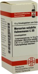 MERCURIUS SOLUBILIS Hahnemanni C 30 Globuli