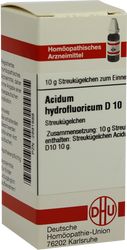 ACIDUM HYDROFLUORICUM D 10 Globuli