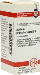 ACIDUM PHOSPHORICUM D 6 Globuli