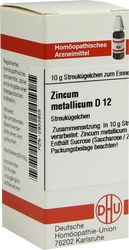 ZINCUM METALLICUM D 12 Globuli