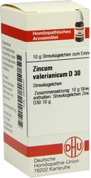 ZINCUM VALERIANICUM D 30 Globuli