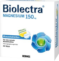 BIOLECTRA Magnesium 150 mg Zitrone Brausetabletten