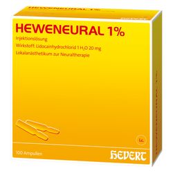 HEWENEURAL 1% Injektionslsung Ampullen