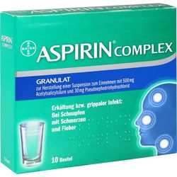 ASPIRIN Complex Btl.m.Gran.z.Herst.e.Susp.z.Einn.