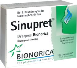 SINUPRET �berzogene Tabletten