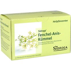 SIDROGA Fenchel Anis Kmmel Tee Filterbeutel