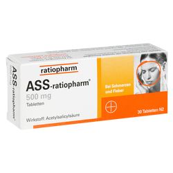 ASS-ratiopharm 500 mg Tabletten