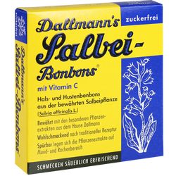 DALLMANN`S Salbei Bonbons zuckerfrei