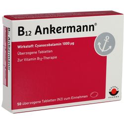 B12 ANKERMANN berzogene Tabletten