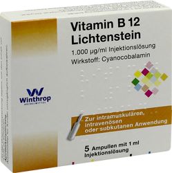 VITAMIN B12 1.000 g Lichtenstein Ampullen