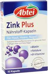 ABTEI Zink Plus Nhrstoff Kapseln