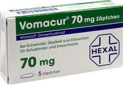 VOMACUR 70 Suppositorien