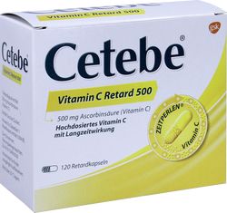 CETEBE Vitamin C Retardkapseln 500 mg