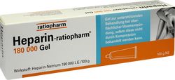 HEPARIN-RATIOPHARM 180.000 I.E. Gel