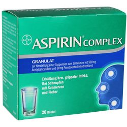 ASPIRIN Complex Btl.m.Gran.z.Herst.e.Susp.z.Einn.