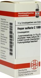 HEPAR SULFURIS C 1000 Globuli