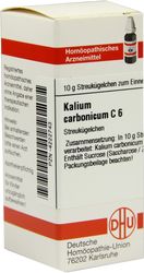 KALIUM CARBONICUM C 6 Globuli