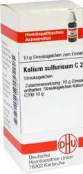 KALIUM SULFURICUM C 200 Globuli