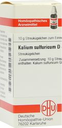KALIUM SULFURICUM D 4 Globuli