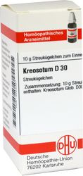 KREOSOTUM D 30 Globuli