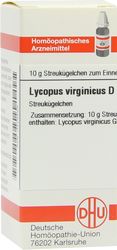 LYCOPUS VIRGINICUS D 6 Globuli
