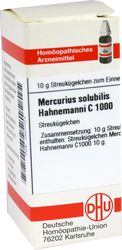 MERCURIUS SOLUBILIS Hahnemanni C 1000 Globuli