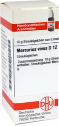 MERCURIUS VIVUS D 12 Globuli