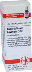TUBERCULINUM BOVINUM D 30 Globuli