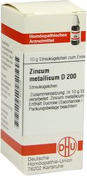 ZINCUM METALLICUM D 200 Globuli