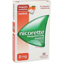 NICORETTE Kaugummi 2 mg freshfruit