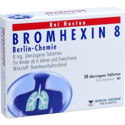 BROMHEXIN 8 Berlin Chemie berzogene Tabletten