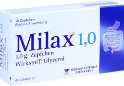 MILAX 1,0 Suppositorien